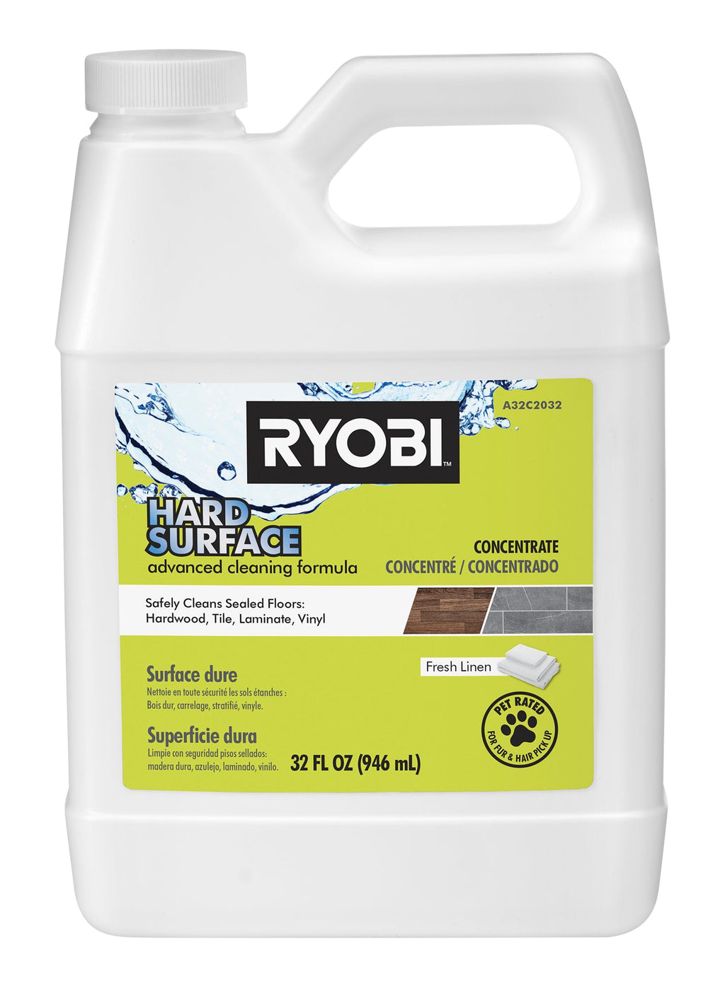 32 OZ. Hard Surface Advancing Concentrated Cleaning Formula