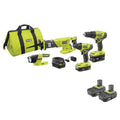 18V ONE+ 4-Tool Combo Kit with Bonus 18V ONE+ 2.0 Ah Compact Battery (2-Pack)