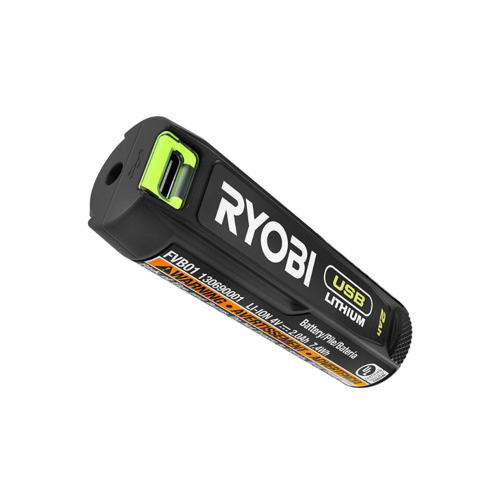 USB Lithium 2AH Lithium Rechargeable Battery