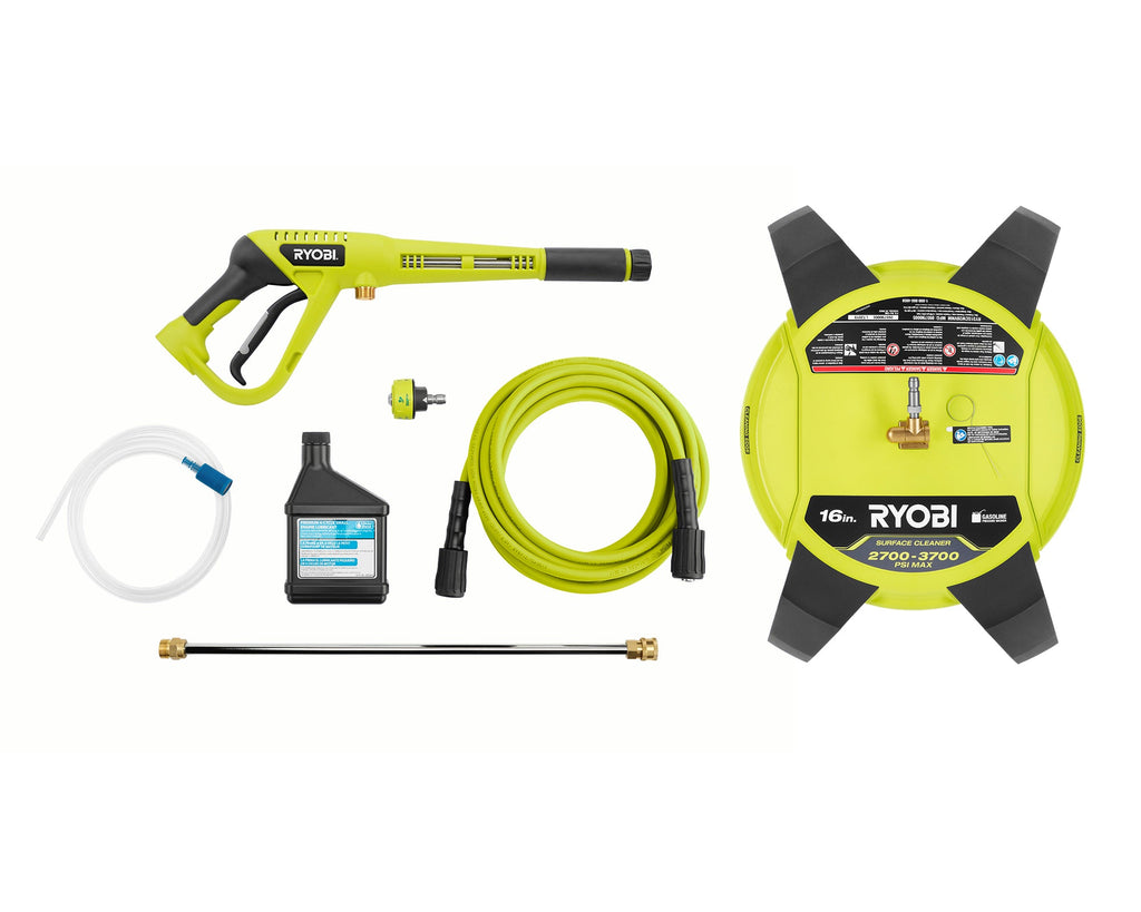 3400 PSI HONDA GC190 GAS PRESSURE WASHER With 16" Surface Cleaner
