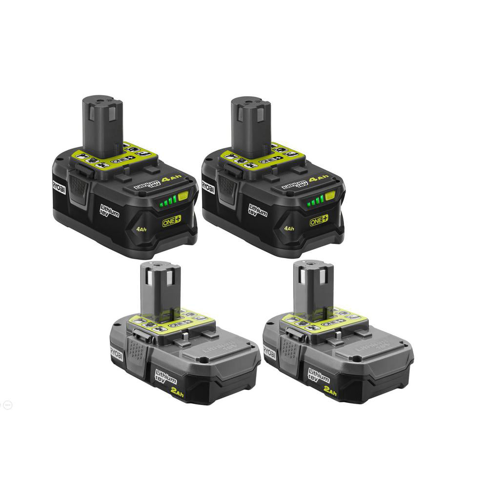 18V ONE+ Battery Kit with (2) 2.0 Ah and (2) 4.0 Ah Batteries