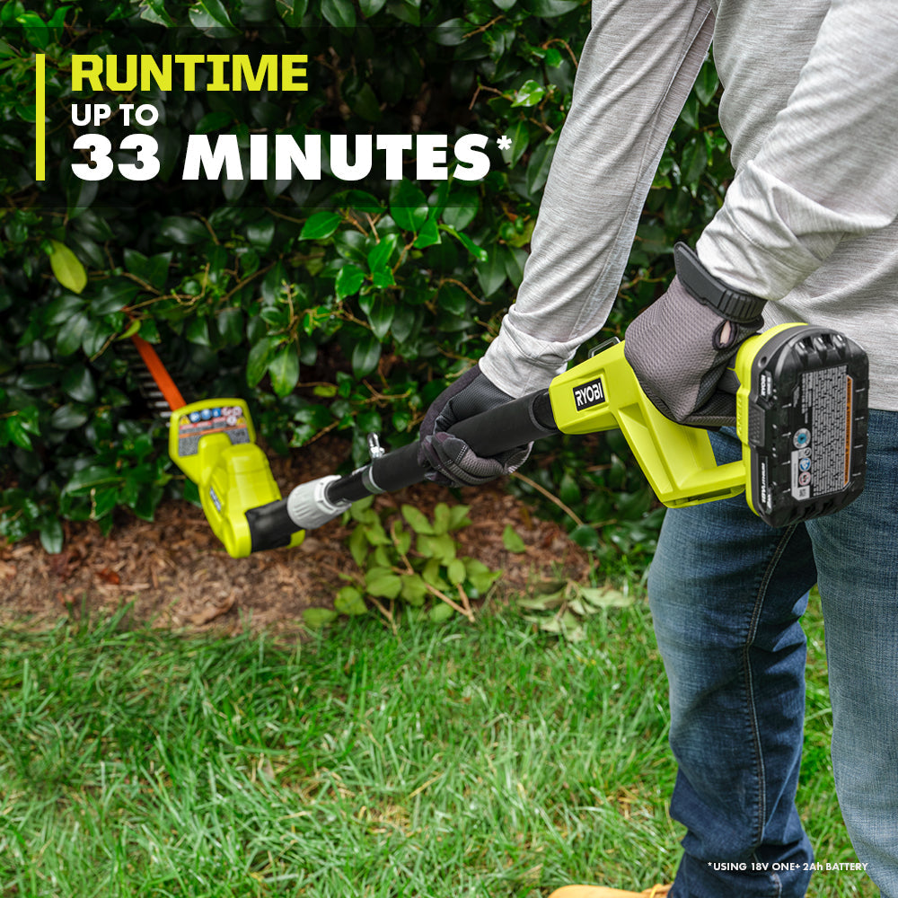 18V ONE+ 18" Pole Hedge Trimmer Kit