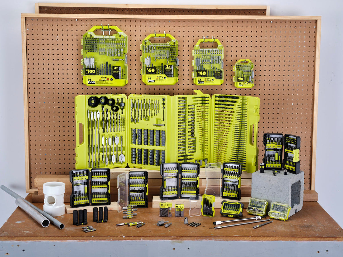 65 PC. Drill and Impact Drive Set