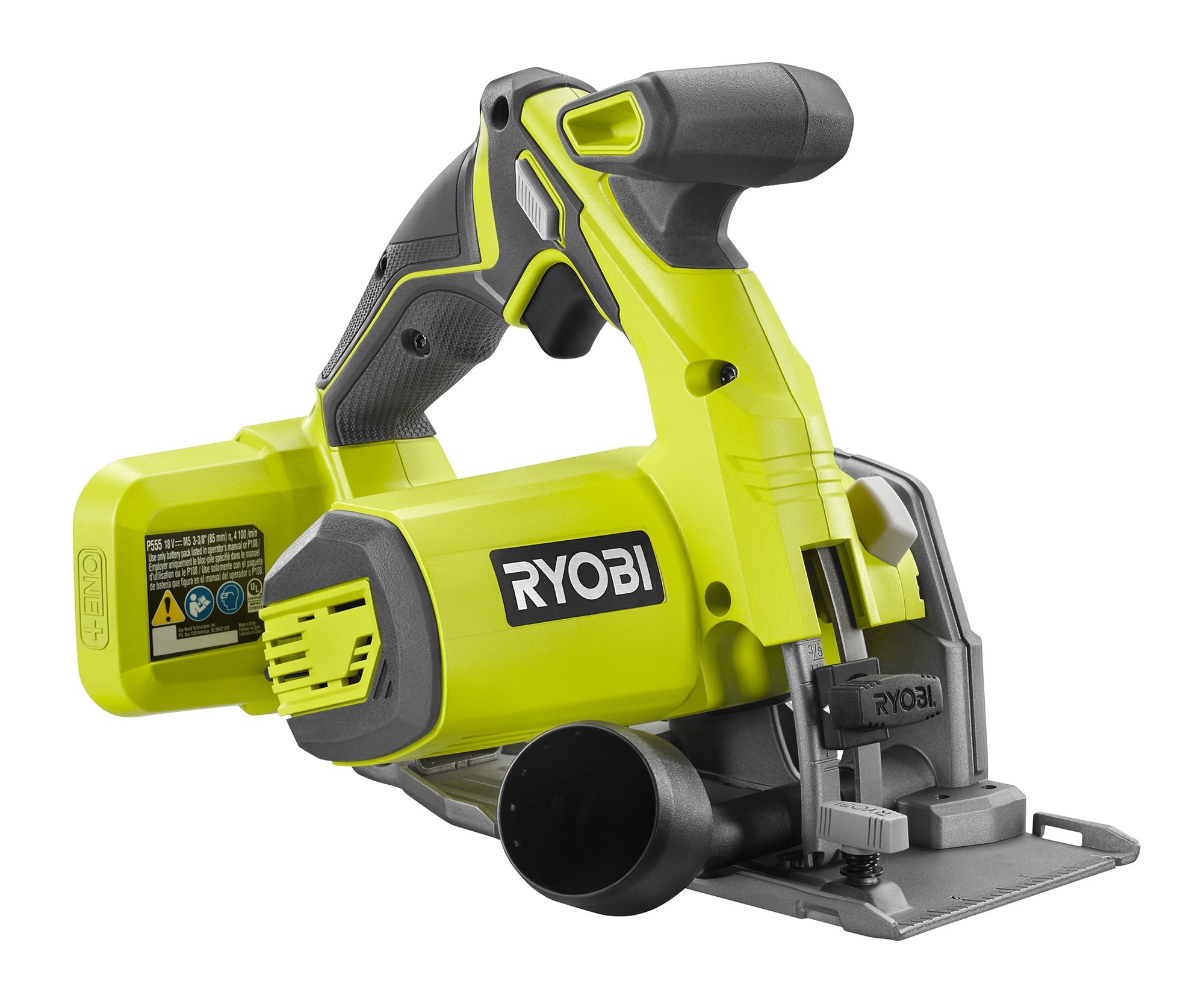 18V ONE+ 3-3/8" Multi-Material Plunge Saw