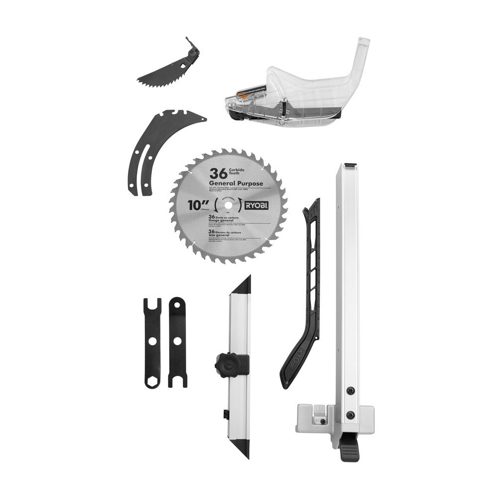10" Table Saw with Wheeled Stand