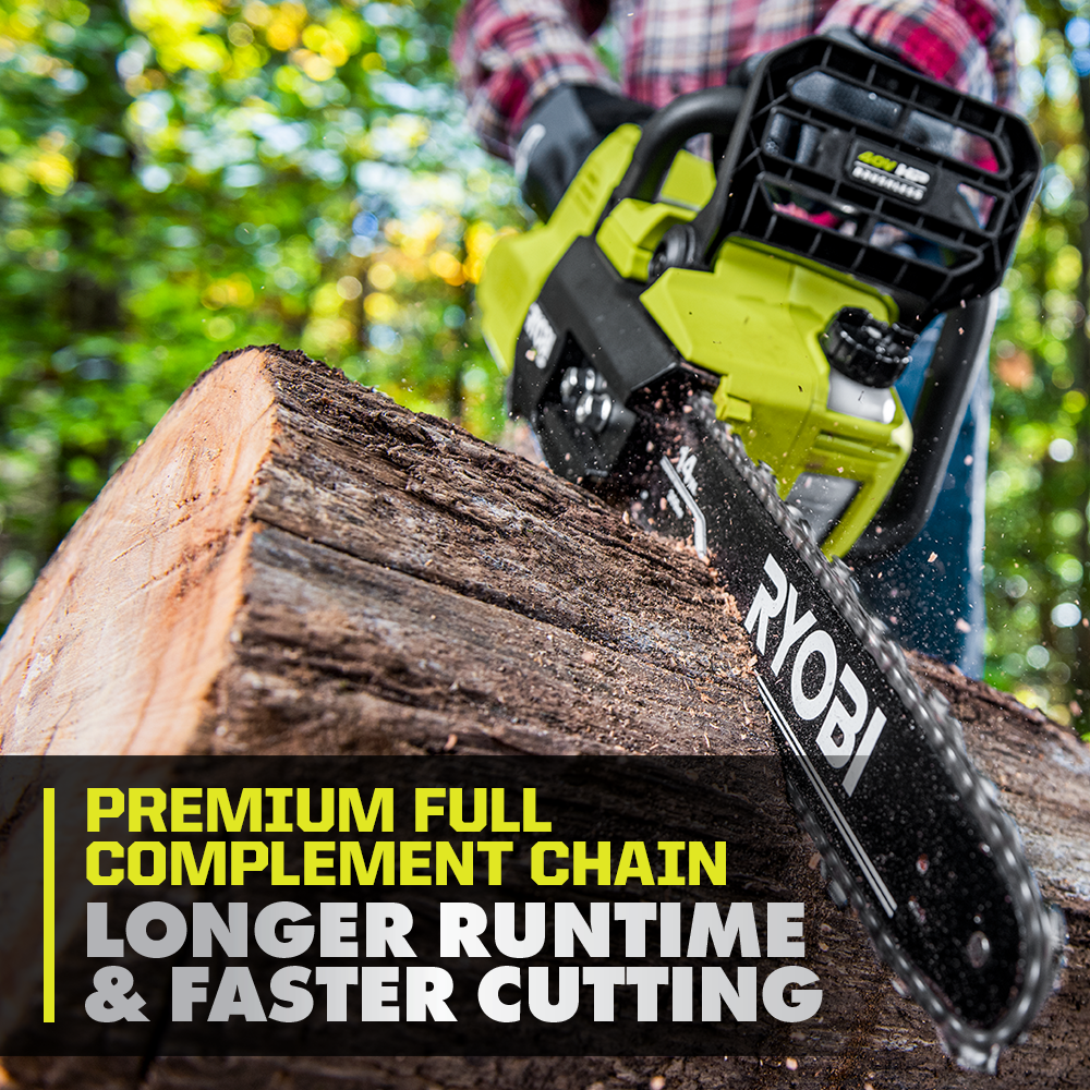 40V HP Brushless 14" Chainsaw Kit