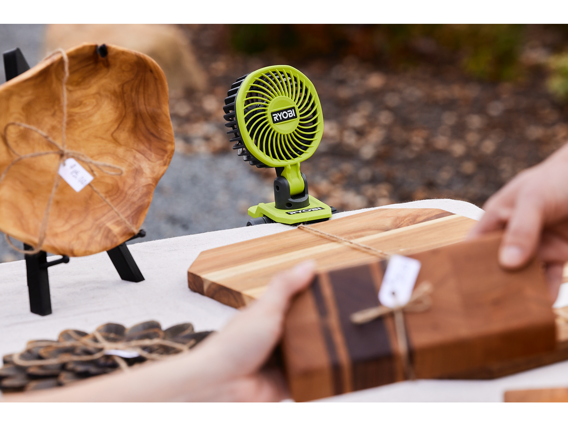 USB Lithium Clamp Fan