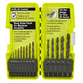14 PC. Black Oxide Drill Bit Set