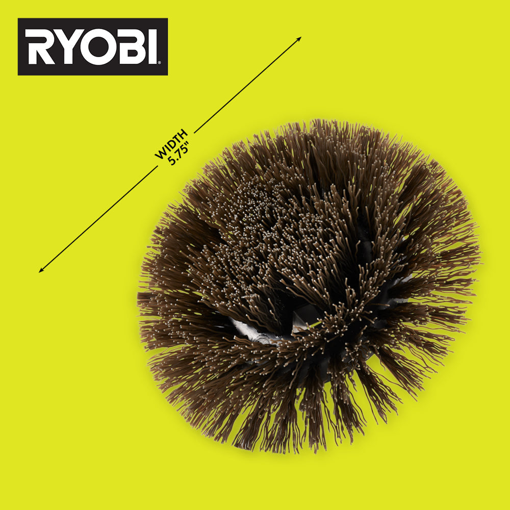 Hard Bristle Round Brush