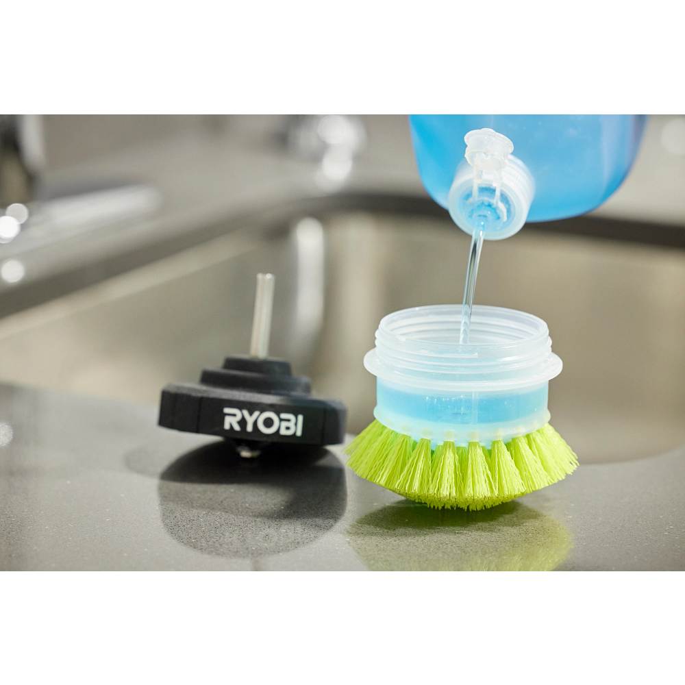 Soap Dispensing Brush