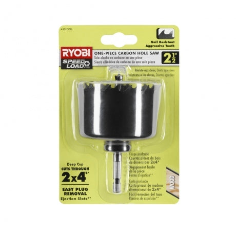 RYOBI 2-1/2 One Piece Carbon Hole Saw