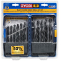 29 PC. Black Oxide Index Drill Bit Set