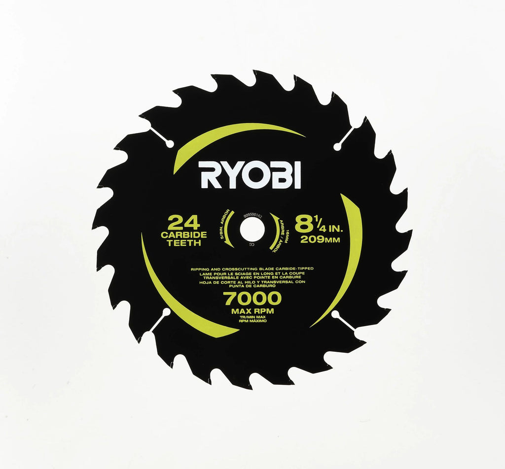 8-1/4" 24 Carbide Teeth Thin Kerf Table Saw Blade