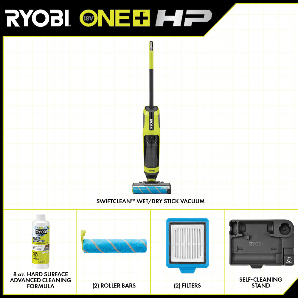 18V ONE+ HP SWIFTClean Wet/Dry Stick Vacuum