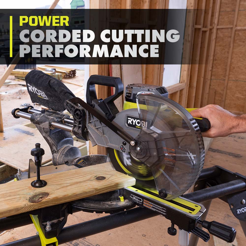 18V ONE+ HP Brushless 10" Sliding Compound Miter Saw Kit