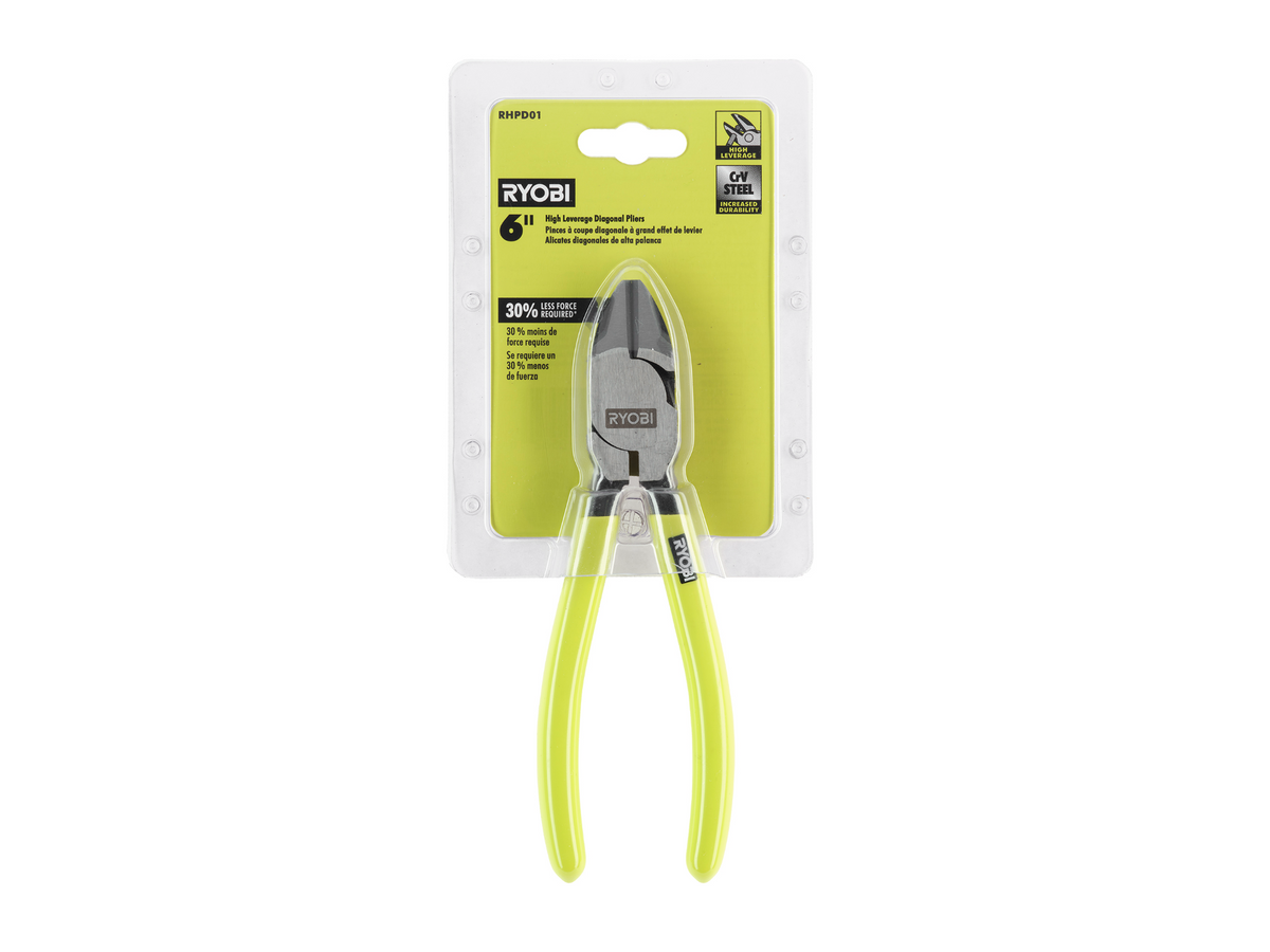 6" High Leverage Diagonal Plier