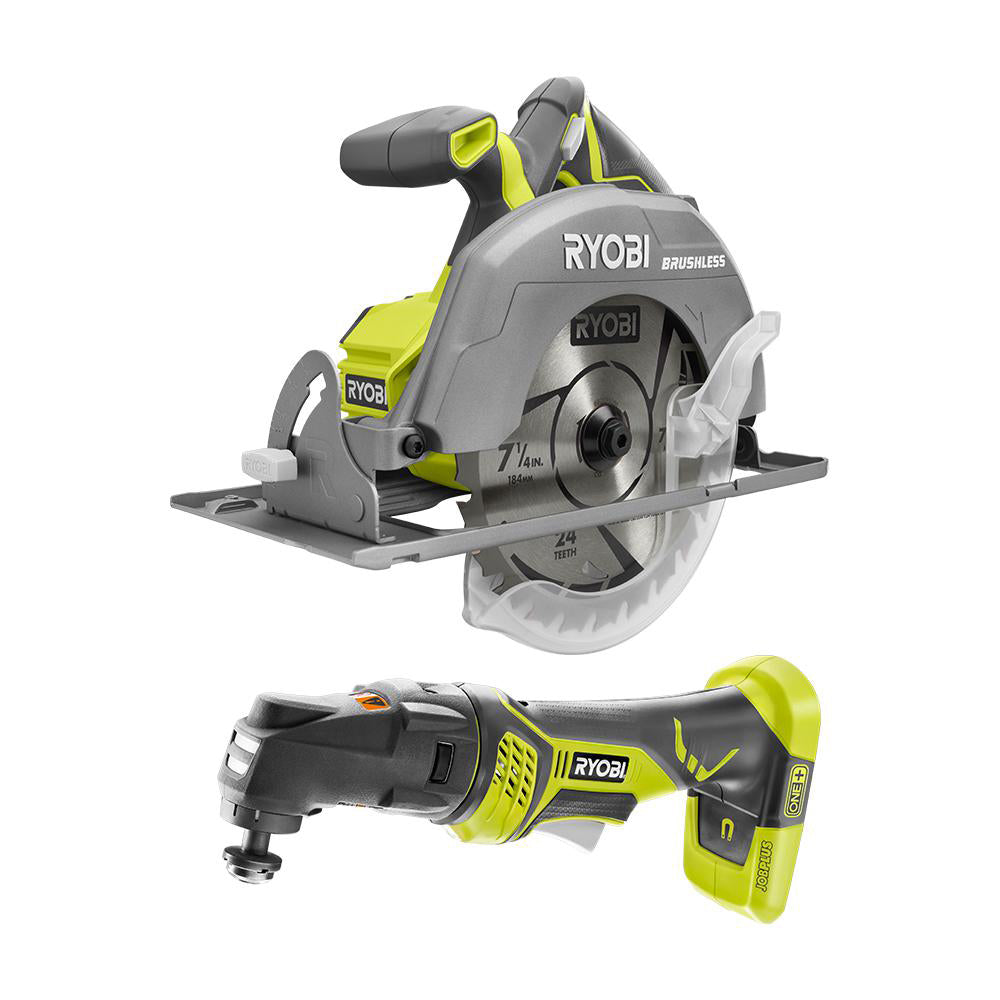 18V ONE+ Brushless Circular Saw and JobPlus