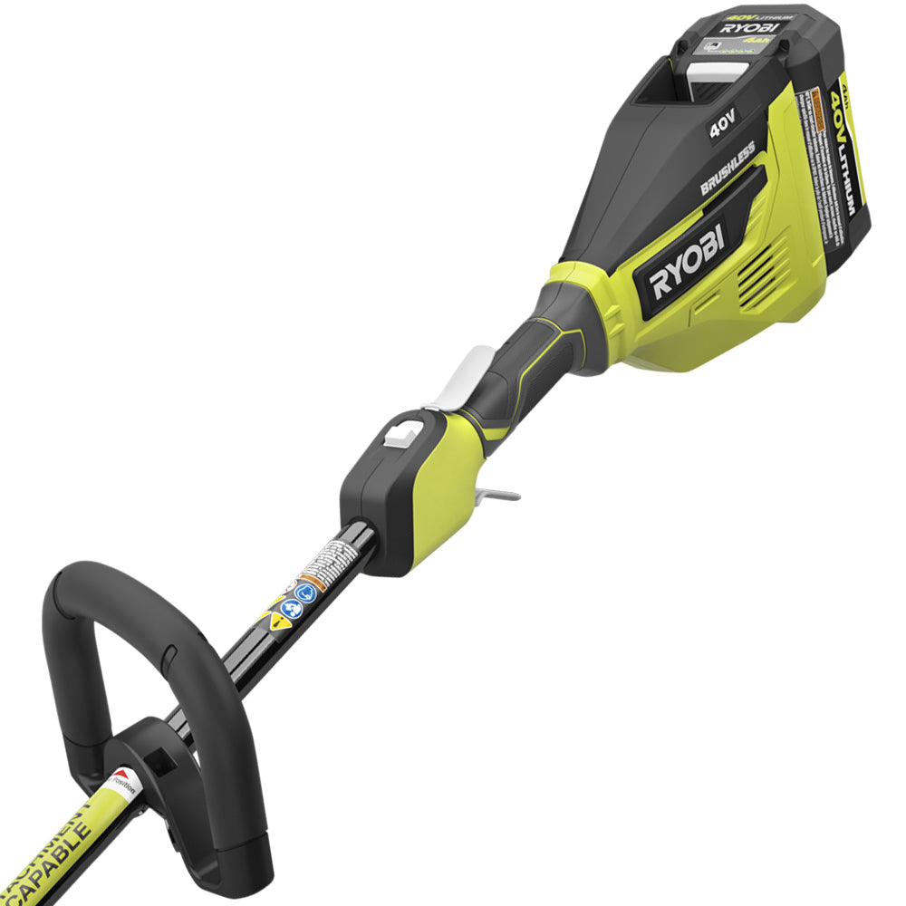 40V Brushless Attachment Capable 15" String Trimmer Kit