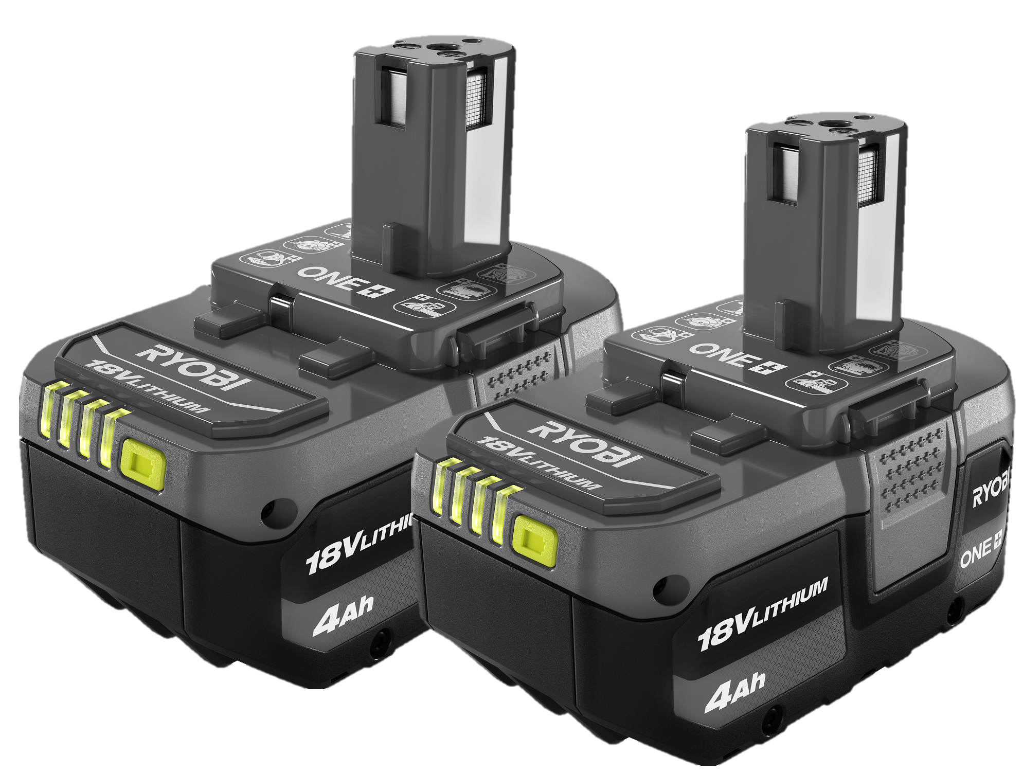 18V ONE+ 4AH Lithium Battery (2-Pack)