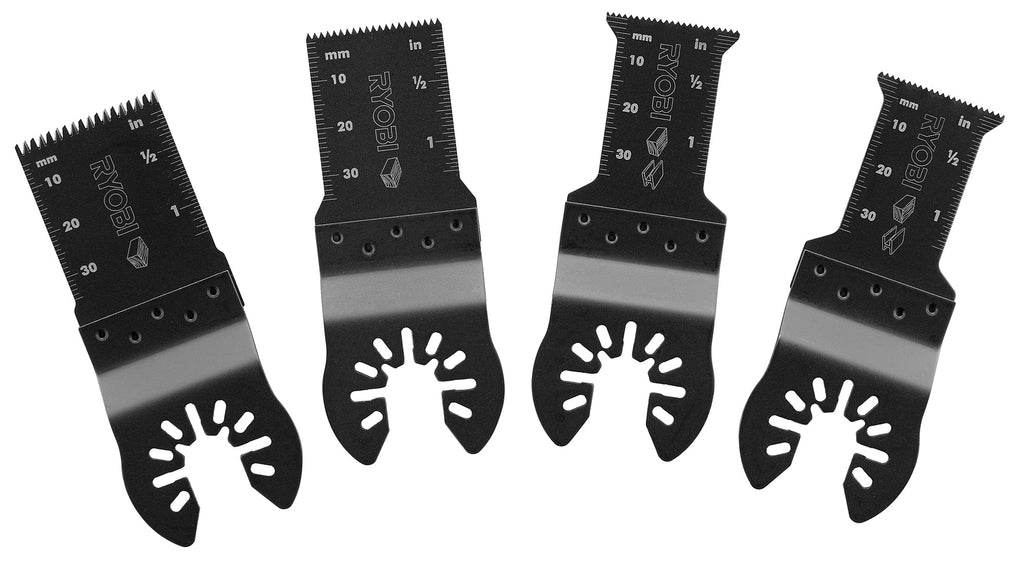 4 PC. Wood/Metal Oscillating Multi-Tool Blade Set