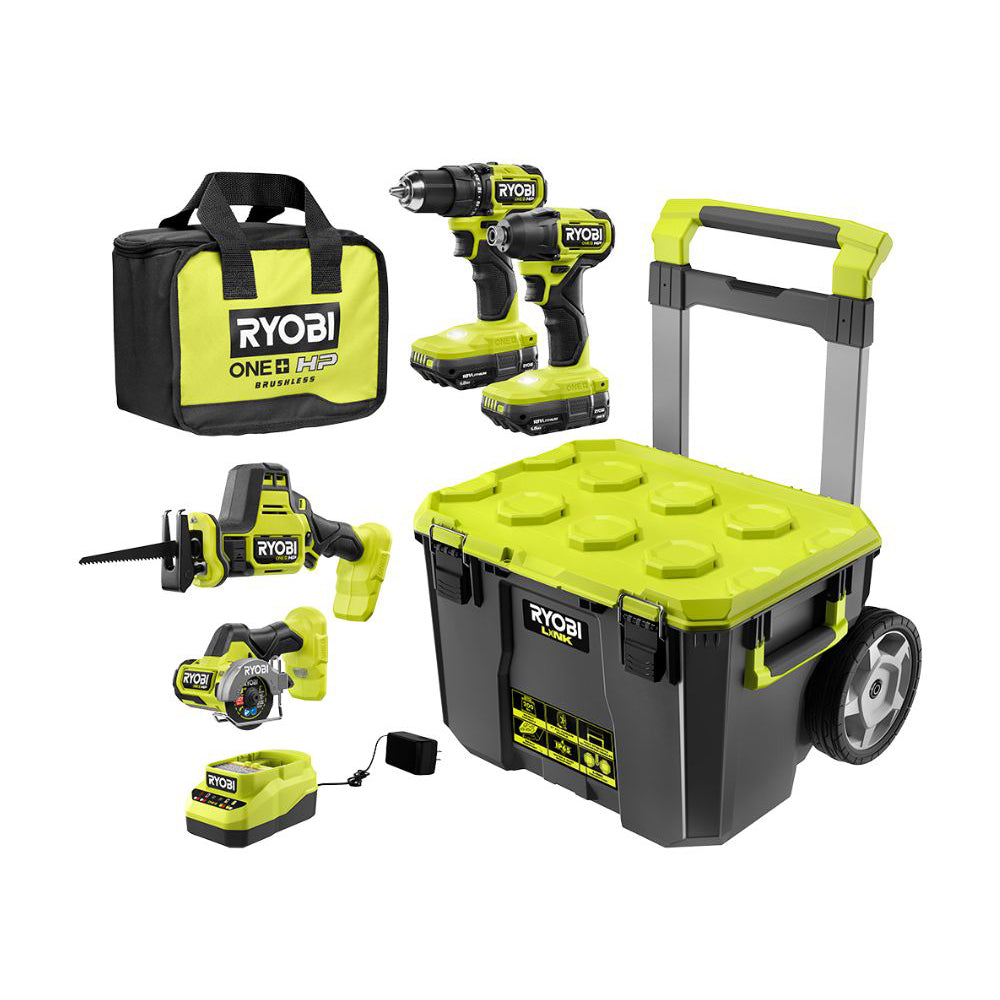18V ONE+ HP Compact Brushless 4-Tool Combo Kit