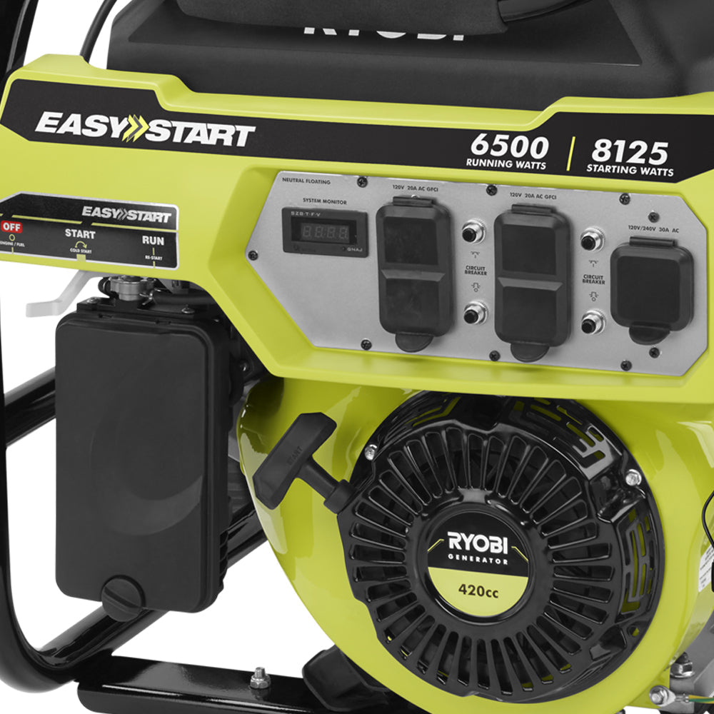 8125 Watt Portable Gas Generator