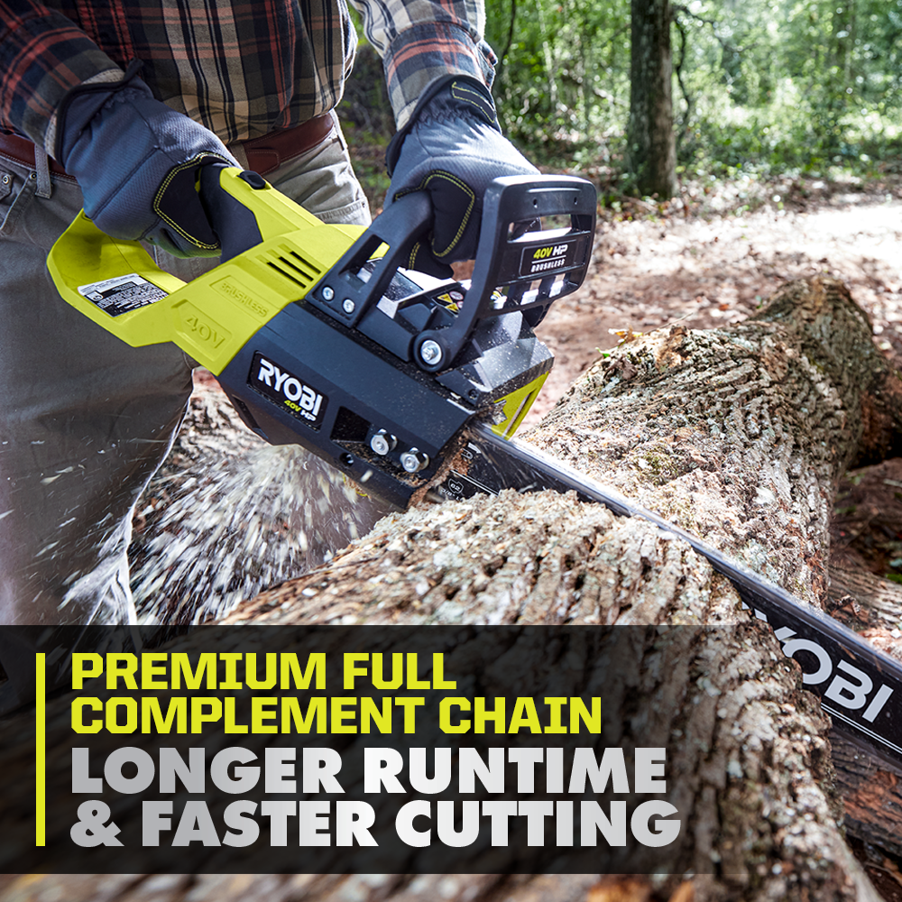 40V HP Brushless 18" Chainsaw - Tool Only