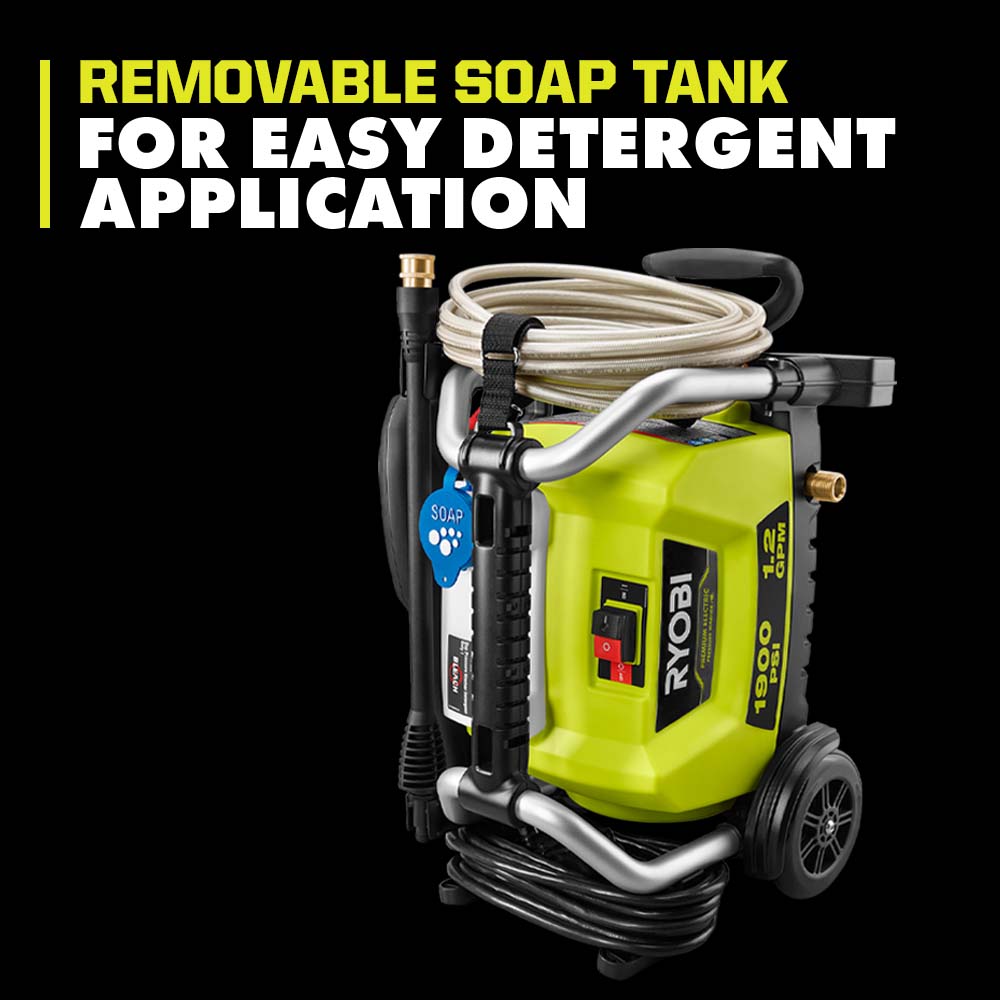 1900 PSI 1.2 GPM Electric Pressure Washer