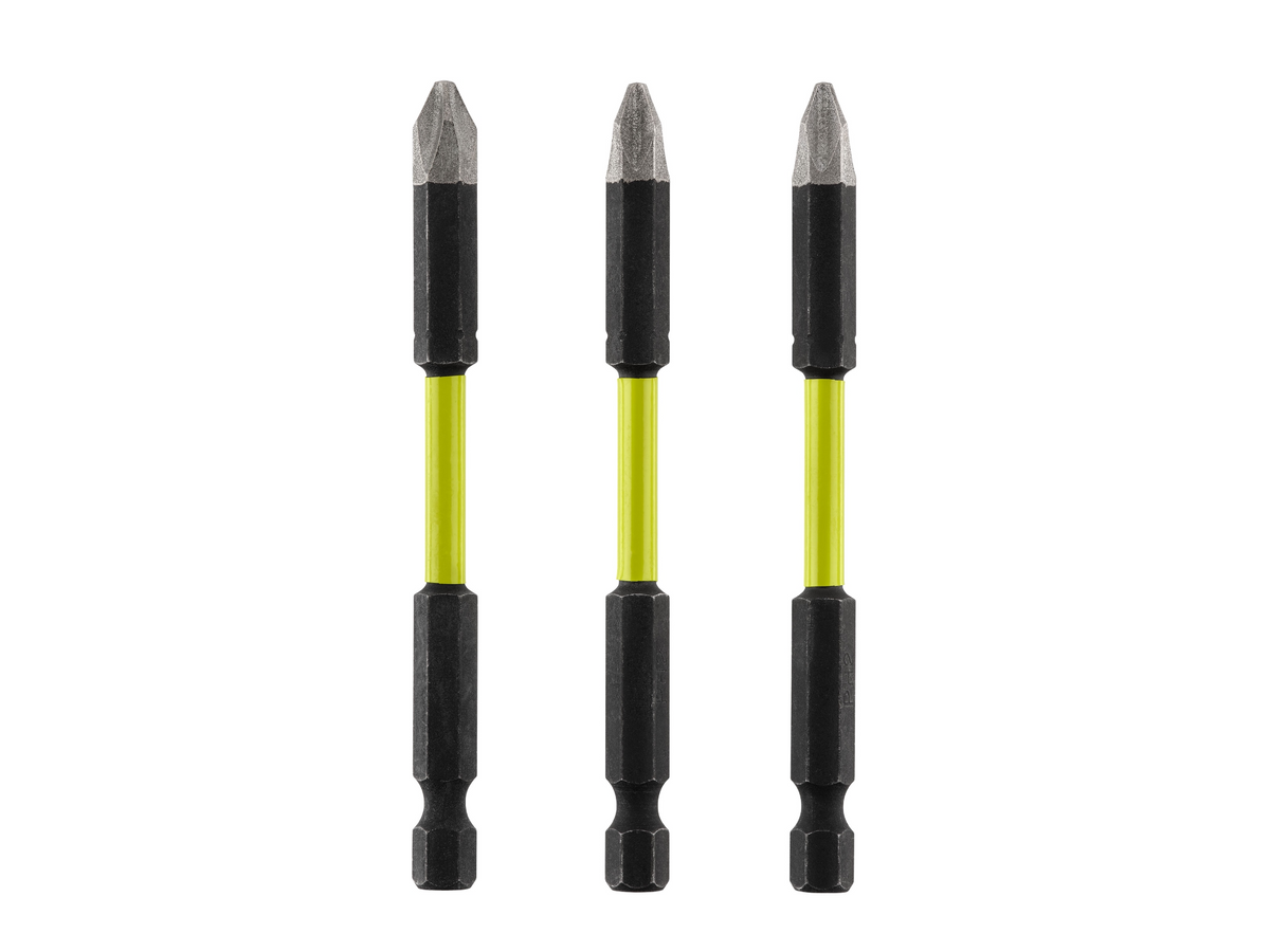 3 PC. 3-1/2" Diamond Grit Impact Drive Bits
