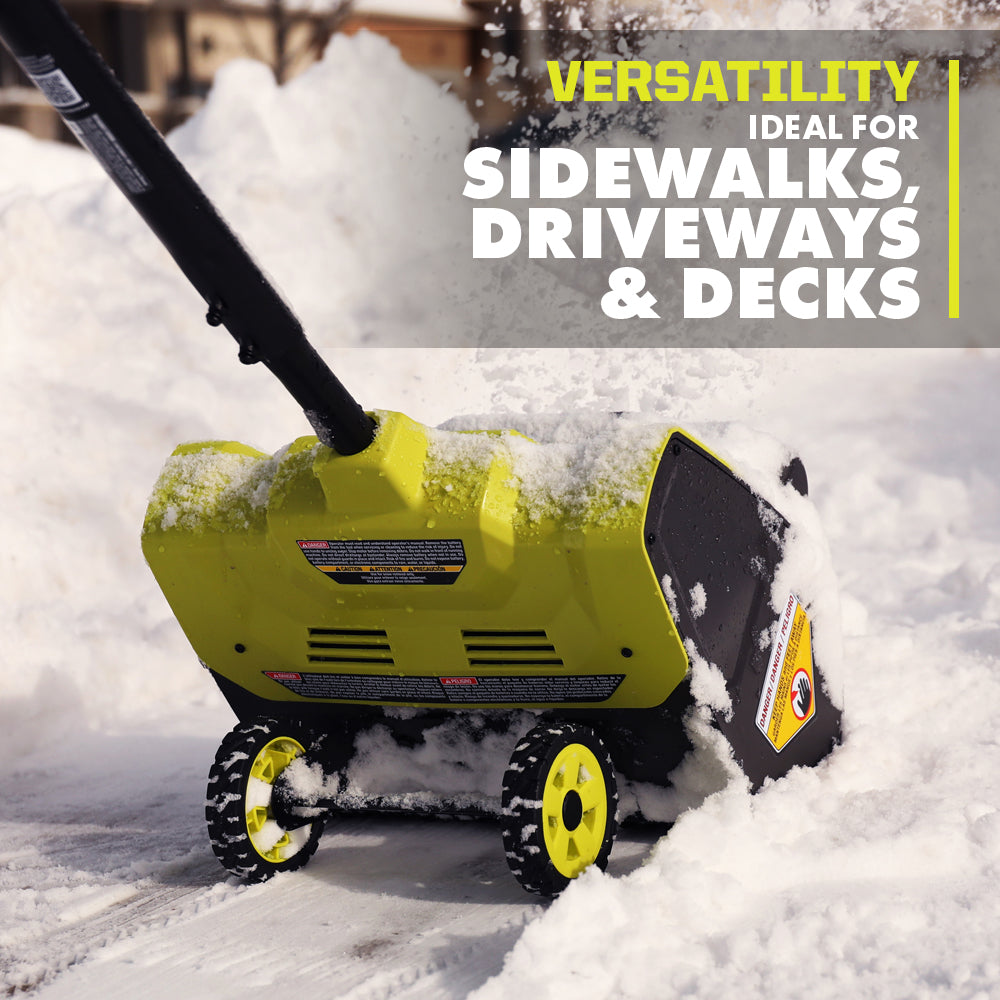 40V 12" Wheeled Snow Shovel