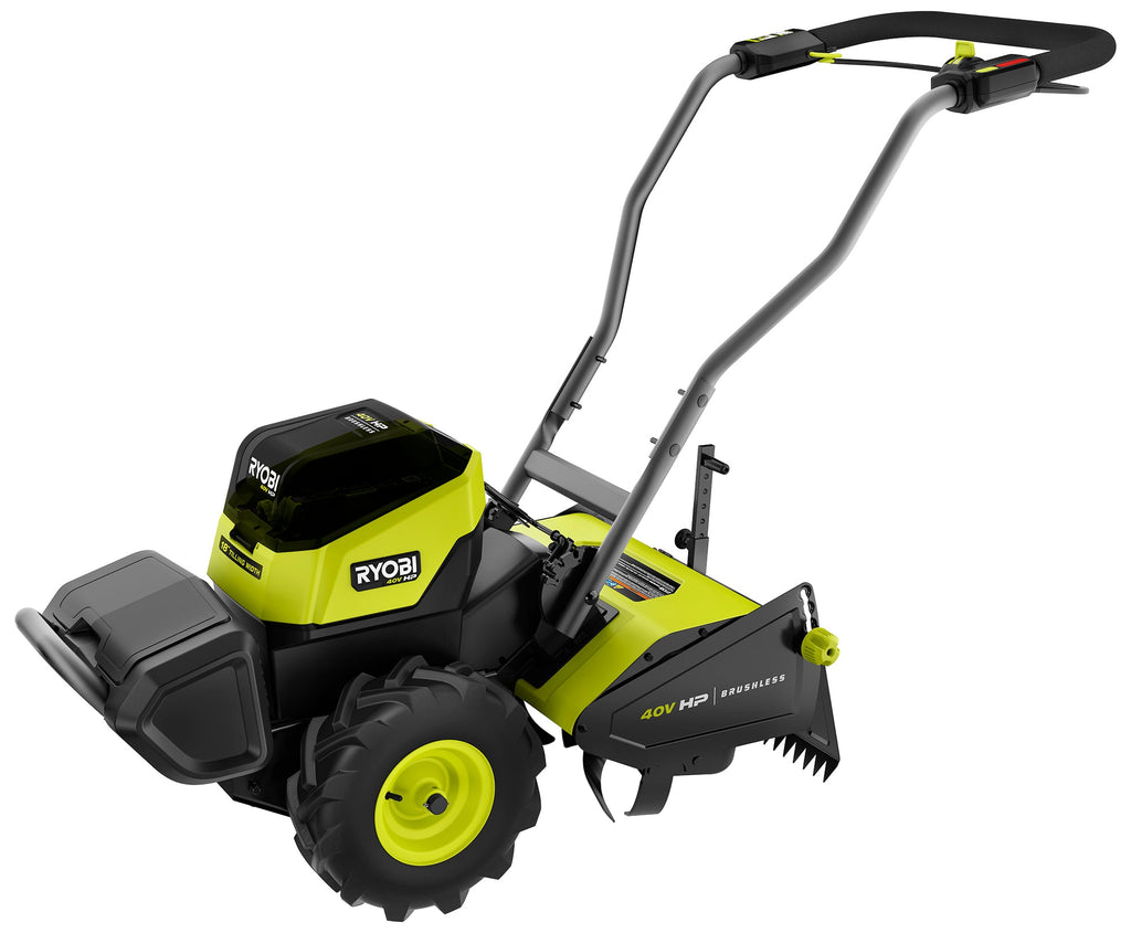 40V HP Brushless 18" Rear Tine Tiller Kit