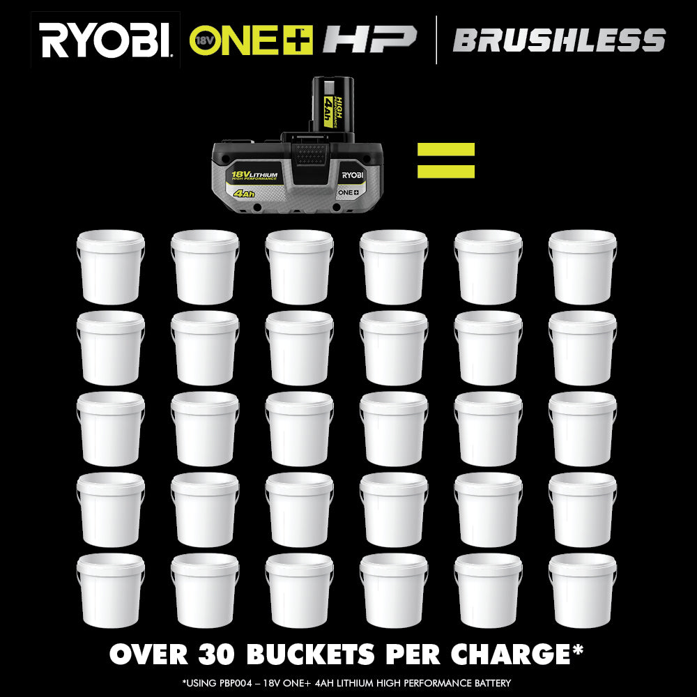 18V ONE+ HP Brushless 1/2" Mud Mixer