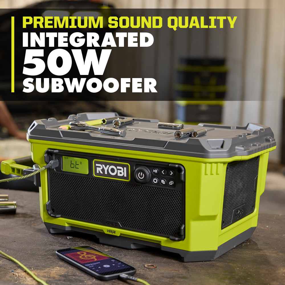 18V ONE+ Hybrid VERSE LINK BLUETOOTH Stereo