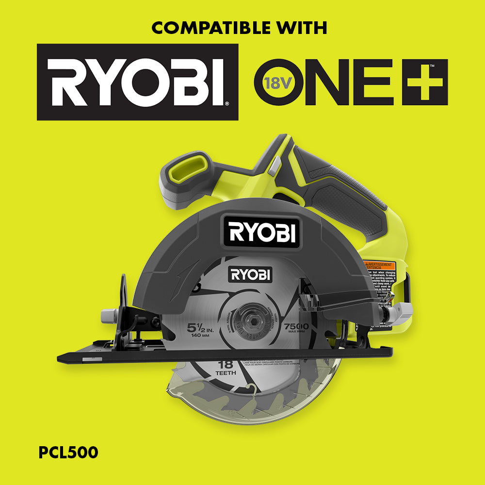 PCL500 RYOBI 18V ONE+ 5-1/2" Circular Saw Vacuum Dust Adaptor