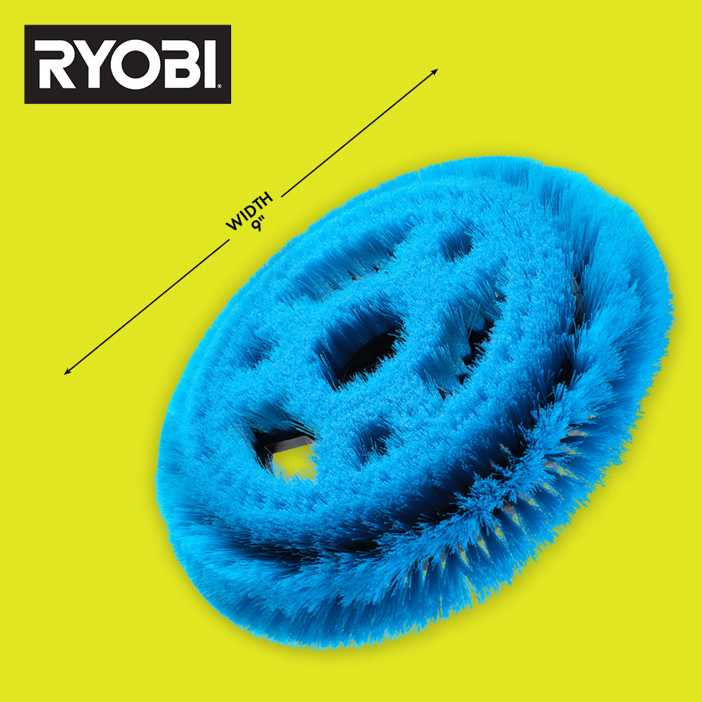 9" VORTEX Soft Bristle Brush