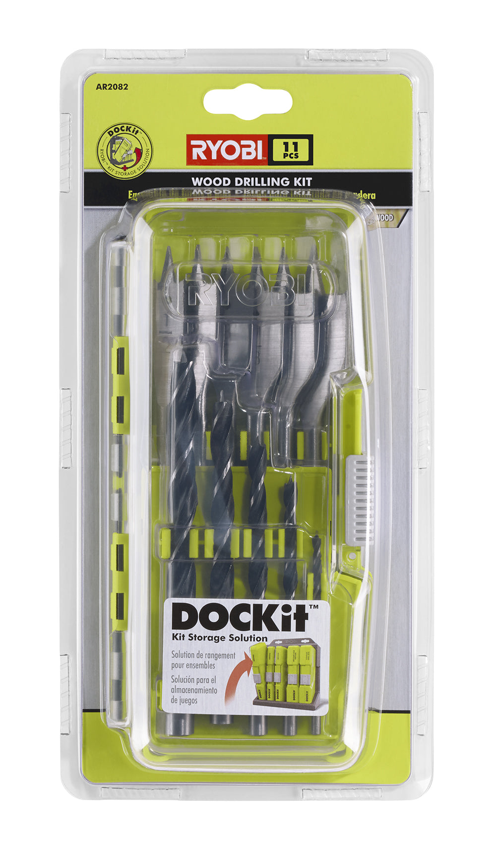 11 PC. Wood Drilling Kit