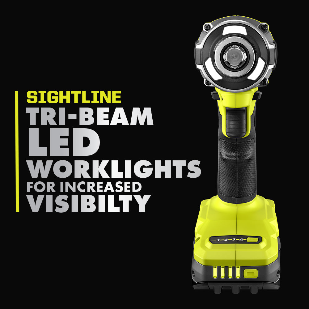 18V ONE+ HP Compact Brushless 4-Mode 1/2" Impact Wrench Kit