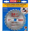 24 Tooth Carbide Tipped Saw Blade - 5"