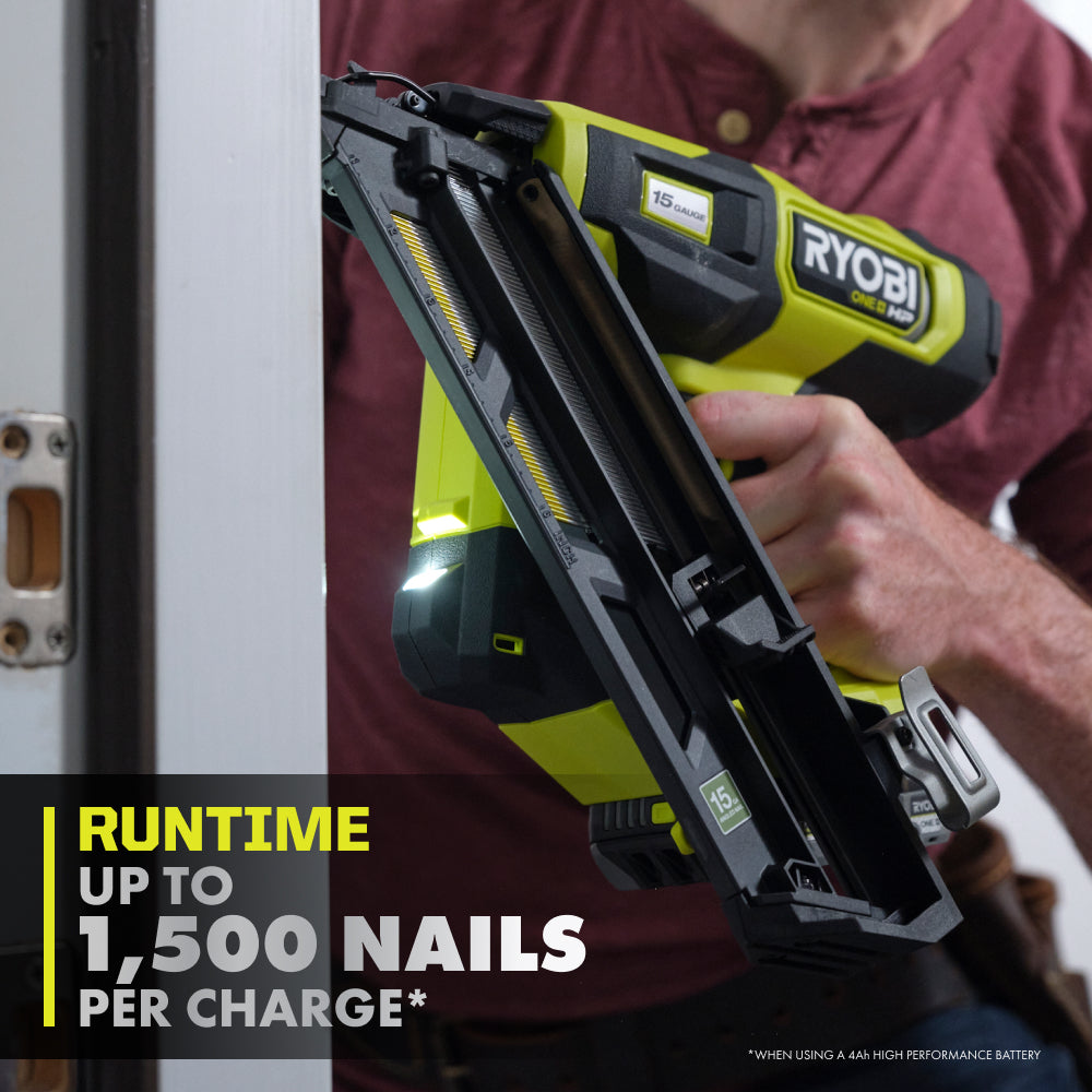 18V ONE+ HP Brushless 15GA Angled Finish Nailer