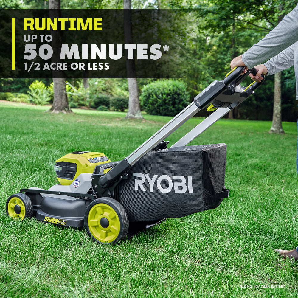 40V HP Brushless 21" Multi-Blade Push Mower Kit