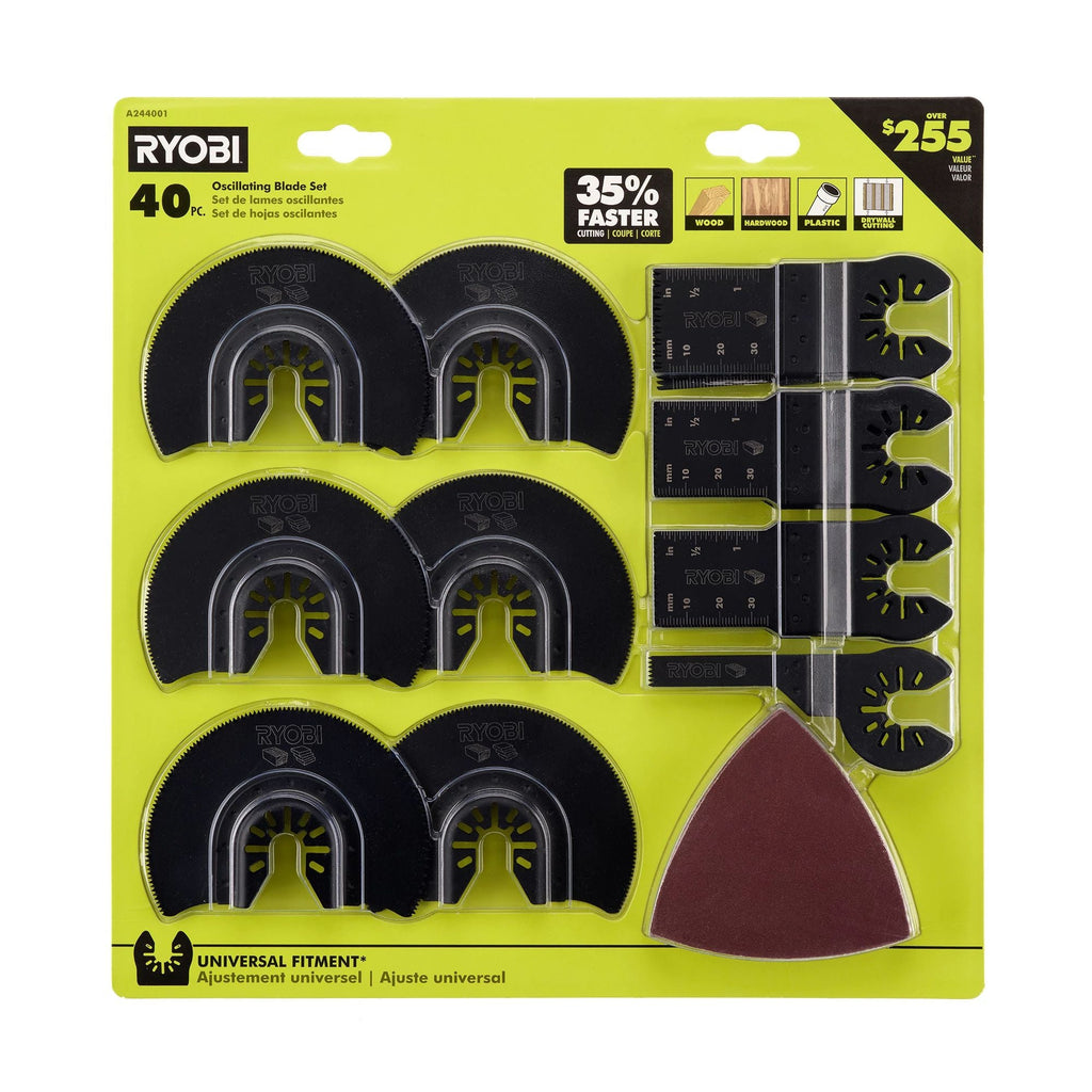 40 PC. Oscillating Blade Set