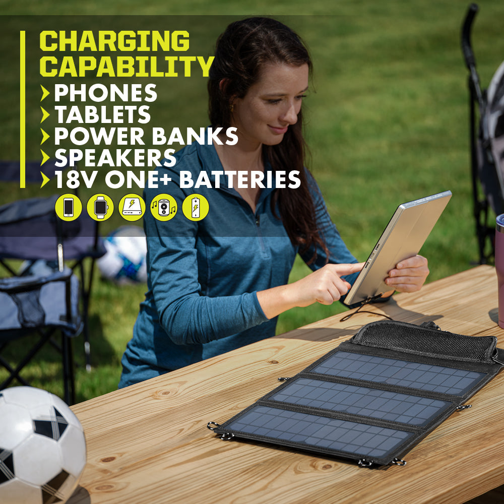 21-Watt Foldable Solar Panel