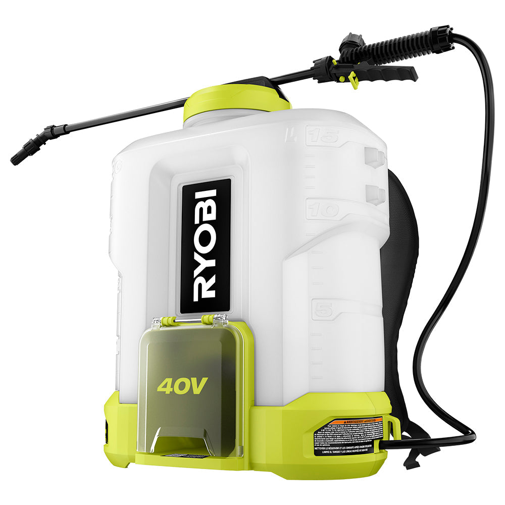 40V 4 Gallon Backpack Chemical Sprayer
