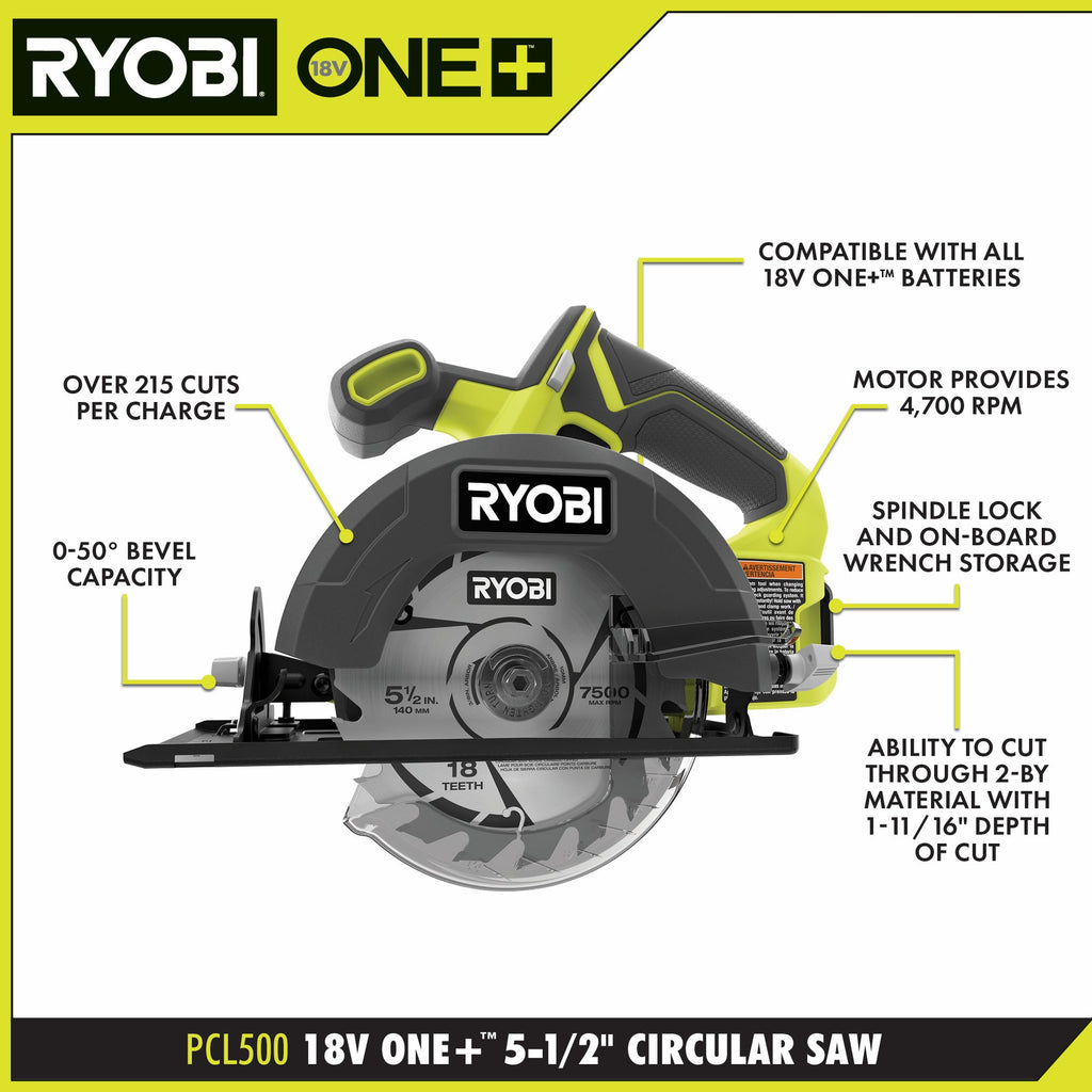 18V ONE+ 6-Tool Combo Kit