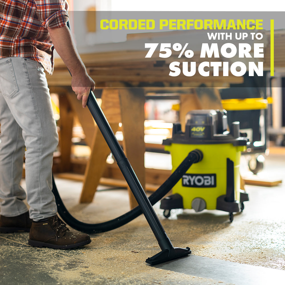 40V 10 Gallon Wet/Dry Vacuum