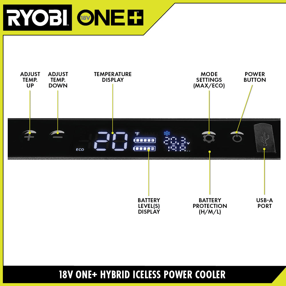 18V ONE+ 24Q Hybrid Power Cooler