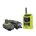 18V ONE+ Compact Radio with 2.0 Ah Battery and Dual Chemistry IntelliPort Charger Kit