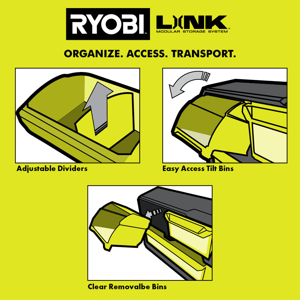 LINK Wall Small Parts Organizer