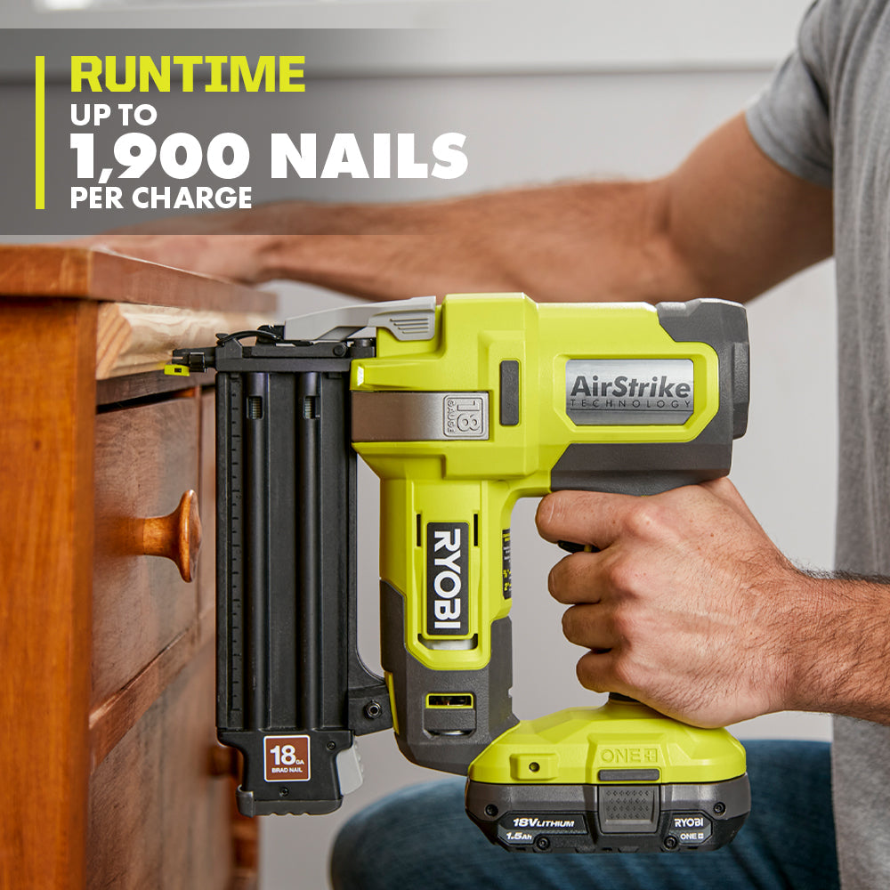 18V ONE+ AirStrike 18GA Brad Nailer