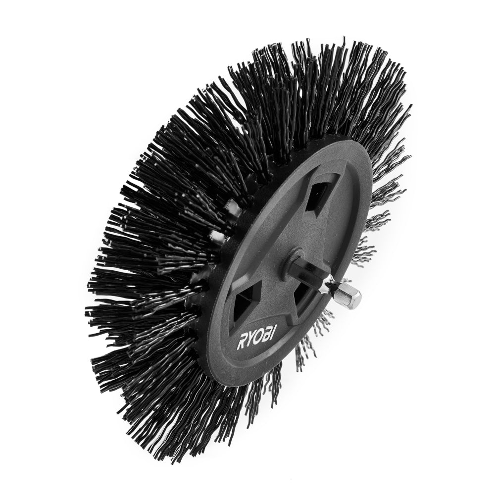 Abrasive Bristle Round Brush